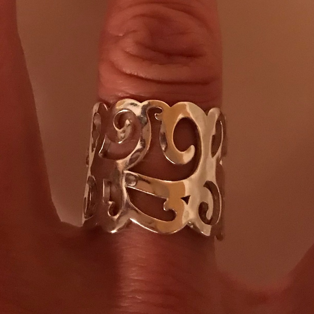 Silpada Sterling Silver “Eden” ring size 7